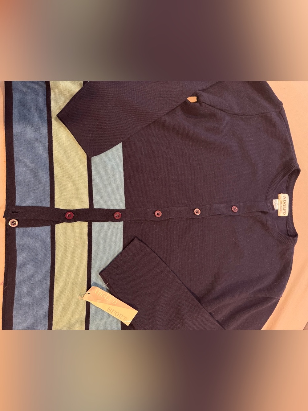 Button down sweater